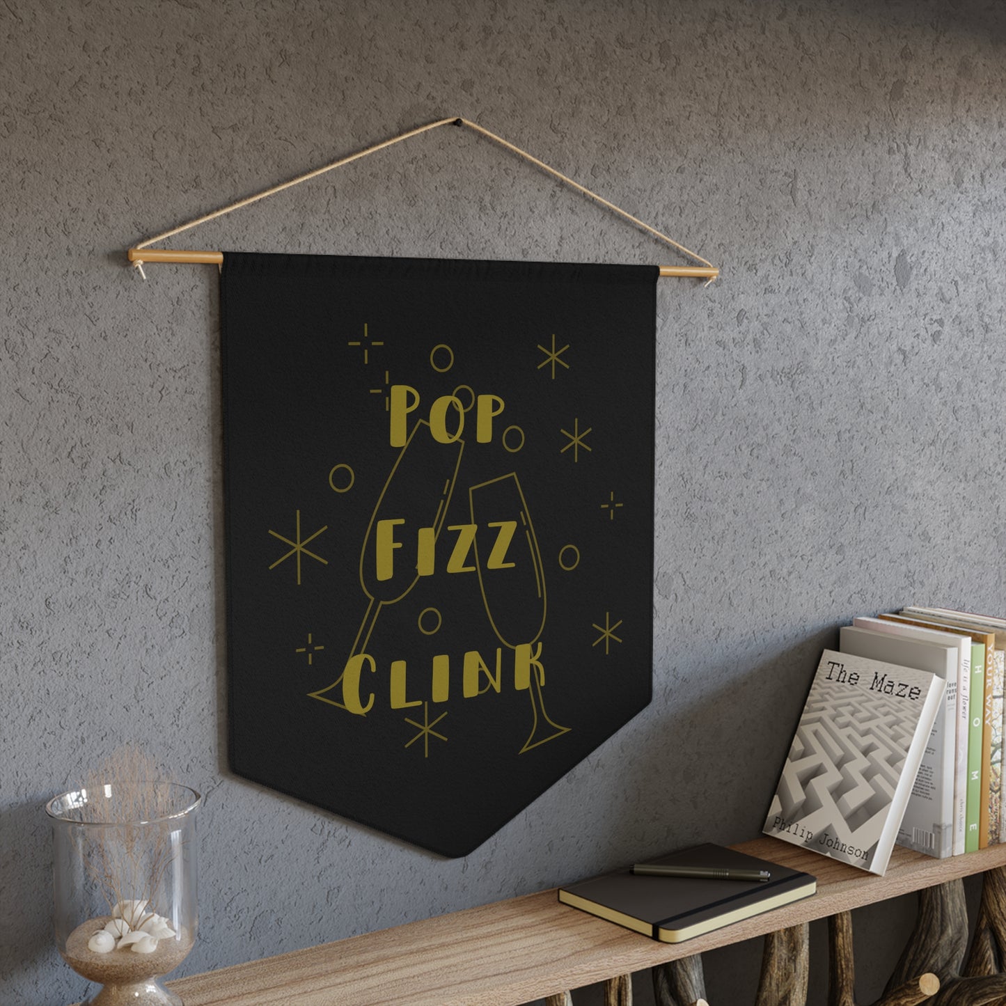 Pop Fizz Clink Pennant