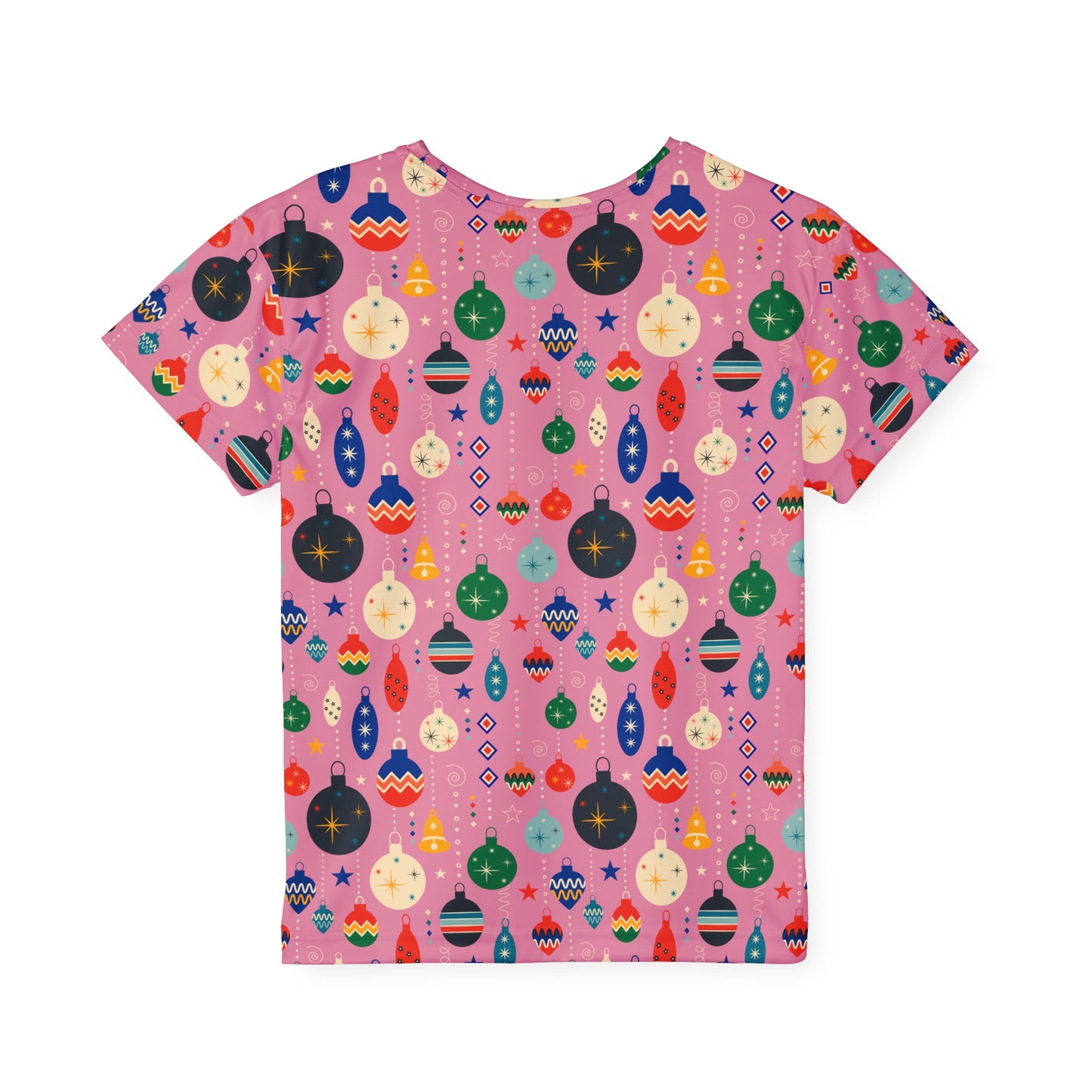 Vintage Ornaments Kids Jersey Knit Pajama Top