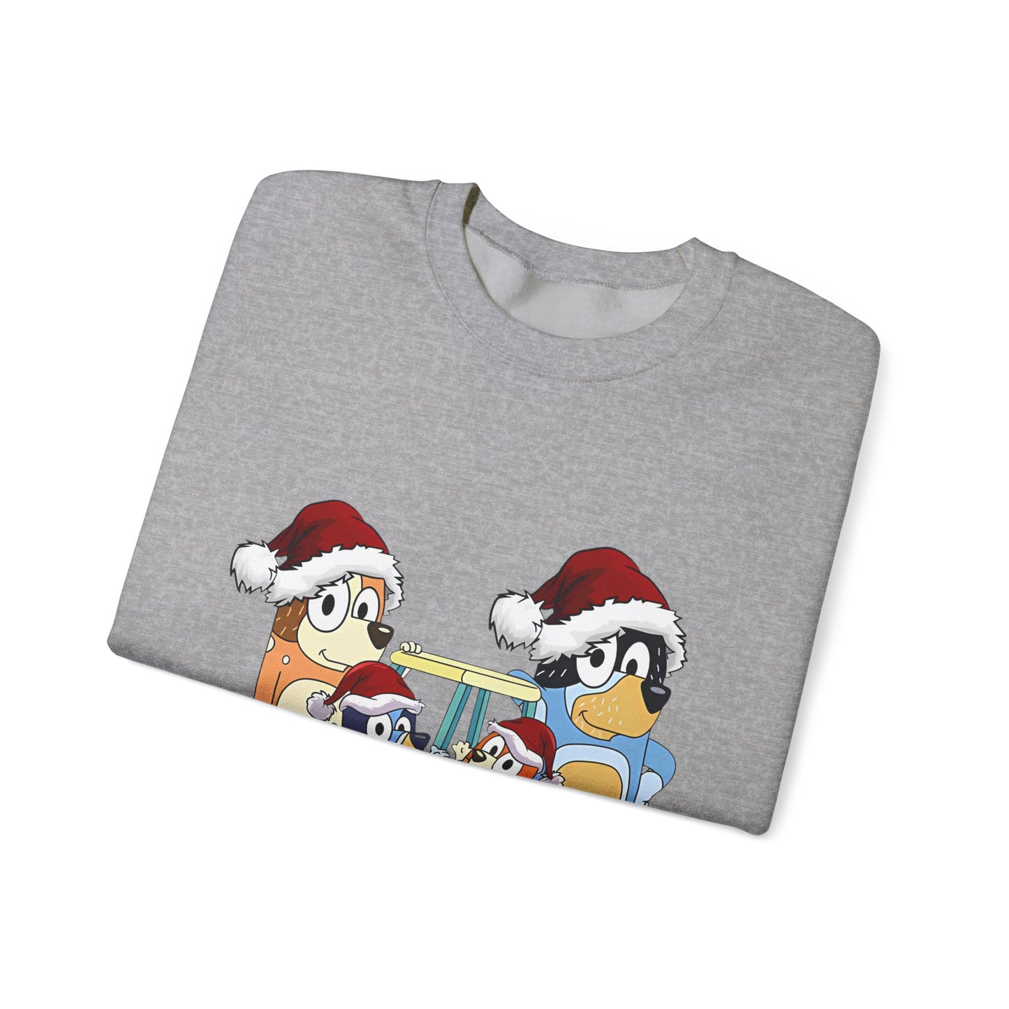 Heeler Family Christmas Unisex Heavy Blend™ Crewneck Sweatshirt