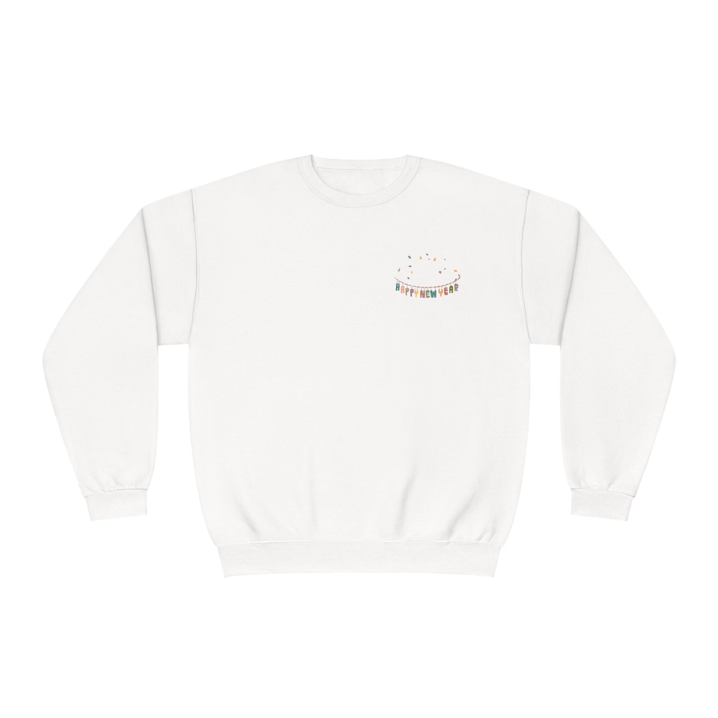 Happy New Year Banner Unisex NuBlend® Crewneck Sweatshirt
