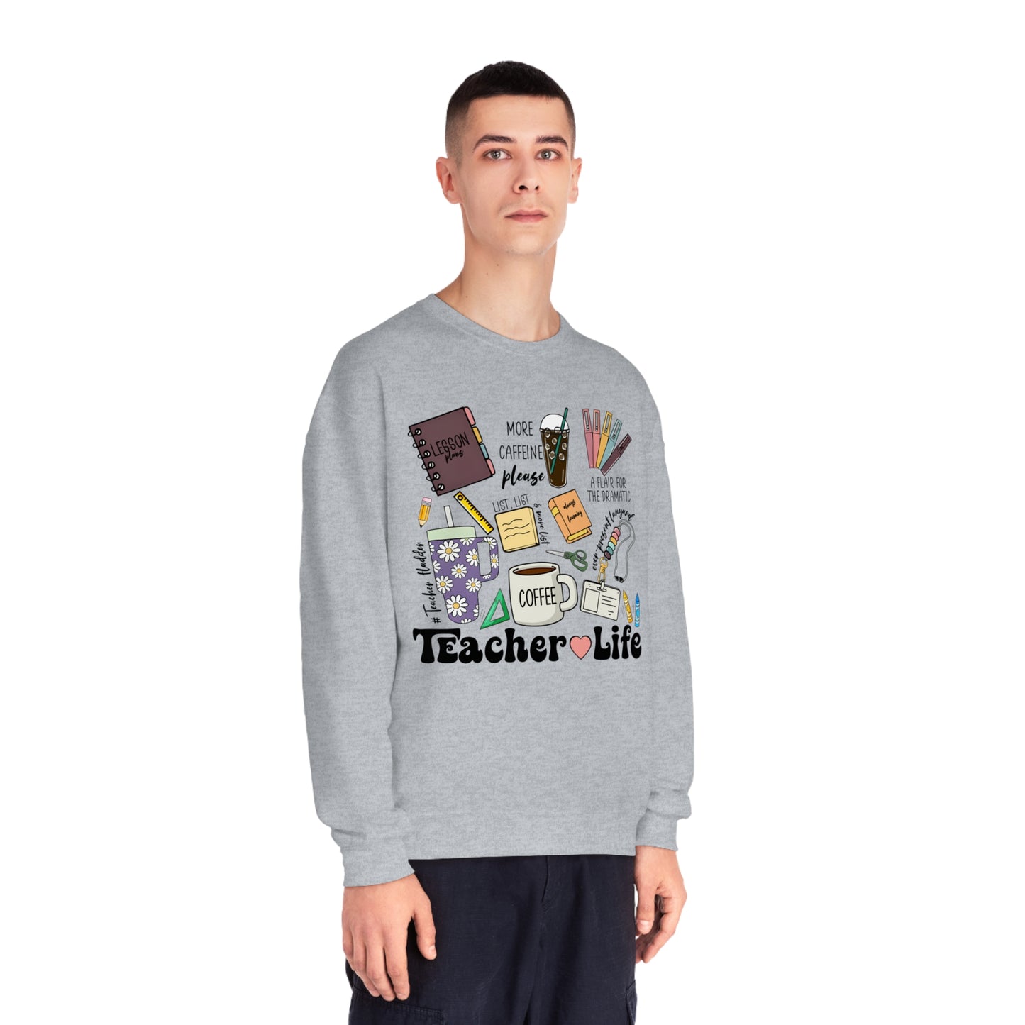 Teacher Things Unisex NuBlend® Crewneck Sweatshirt