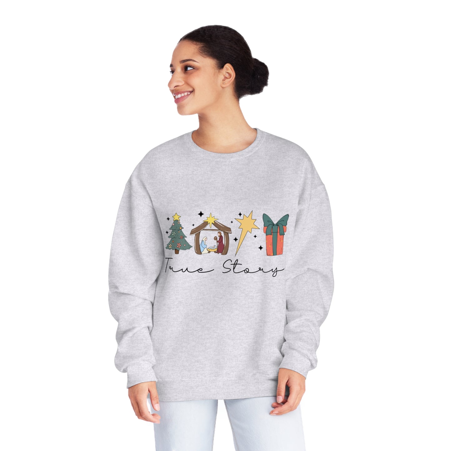 True Story Unisex NuBlend® Crewneck Sweatshirt