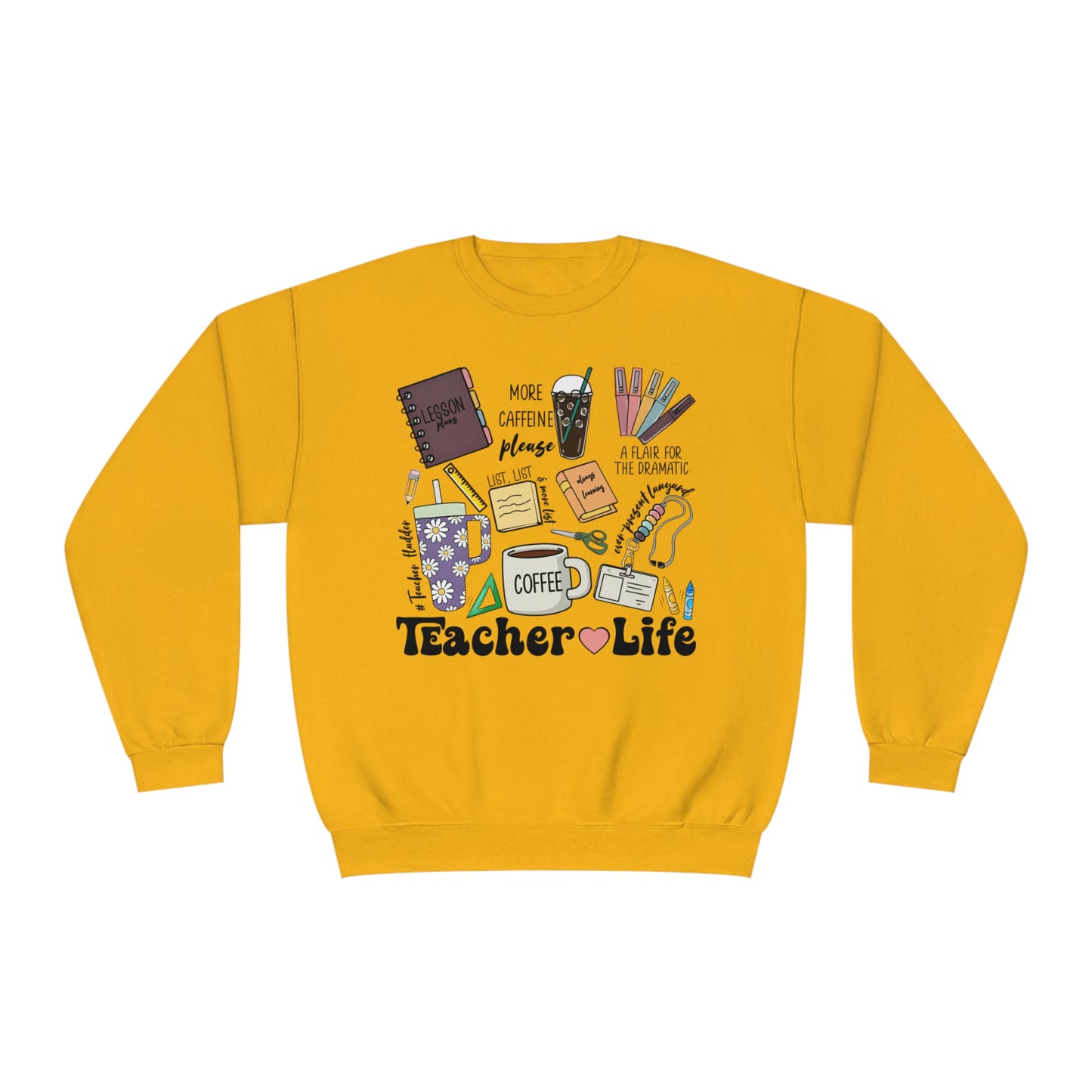 Teacher Things Unisex NuBlend® Crewneck Sweatshirt