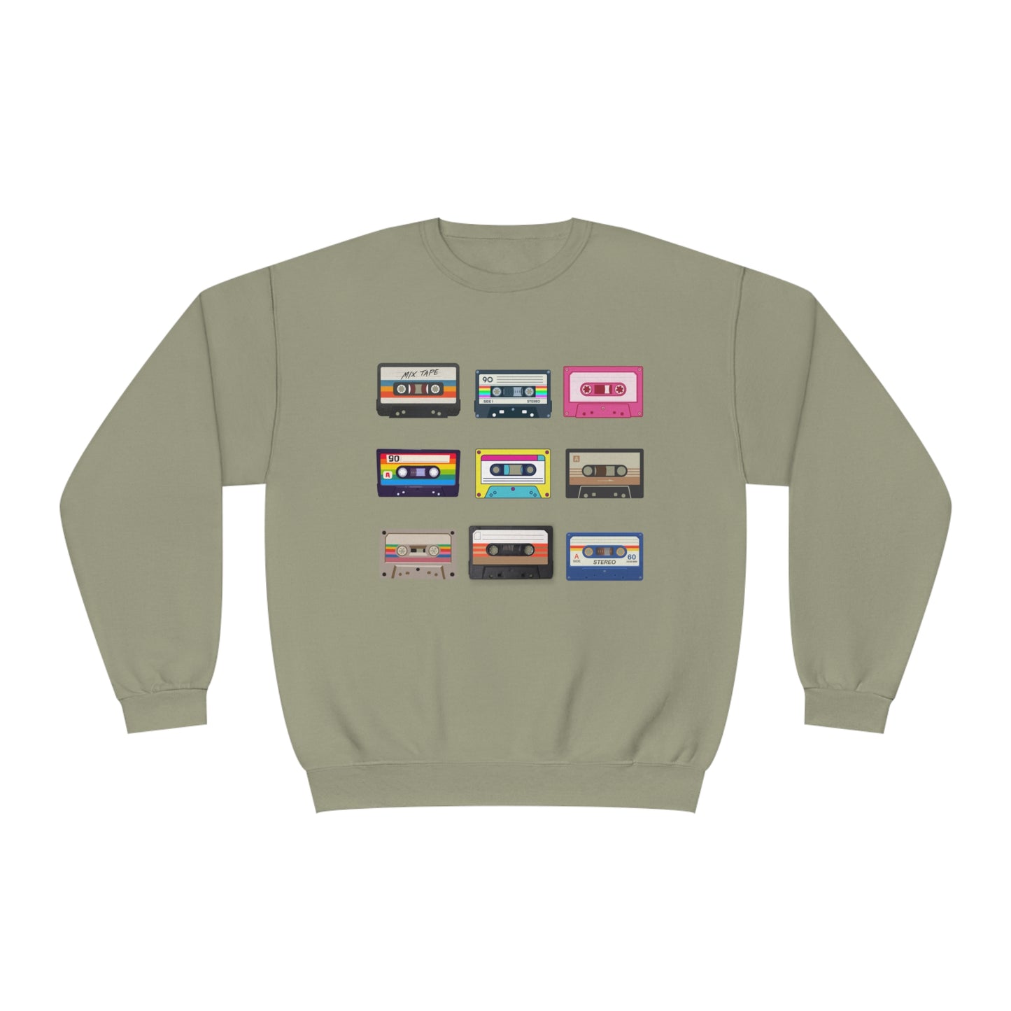 Cassettes Unisex NuBlend® Crewneck Sweatshirt