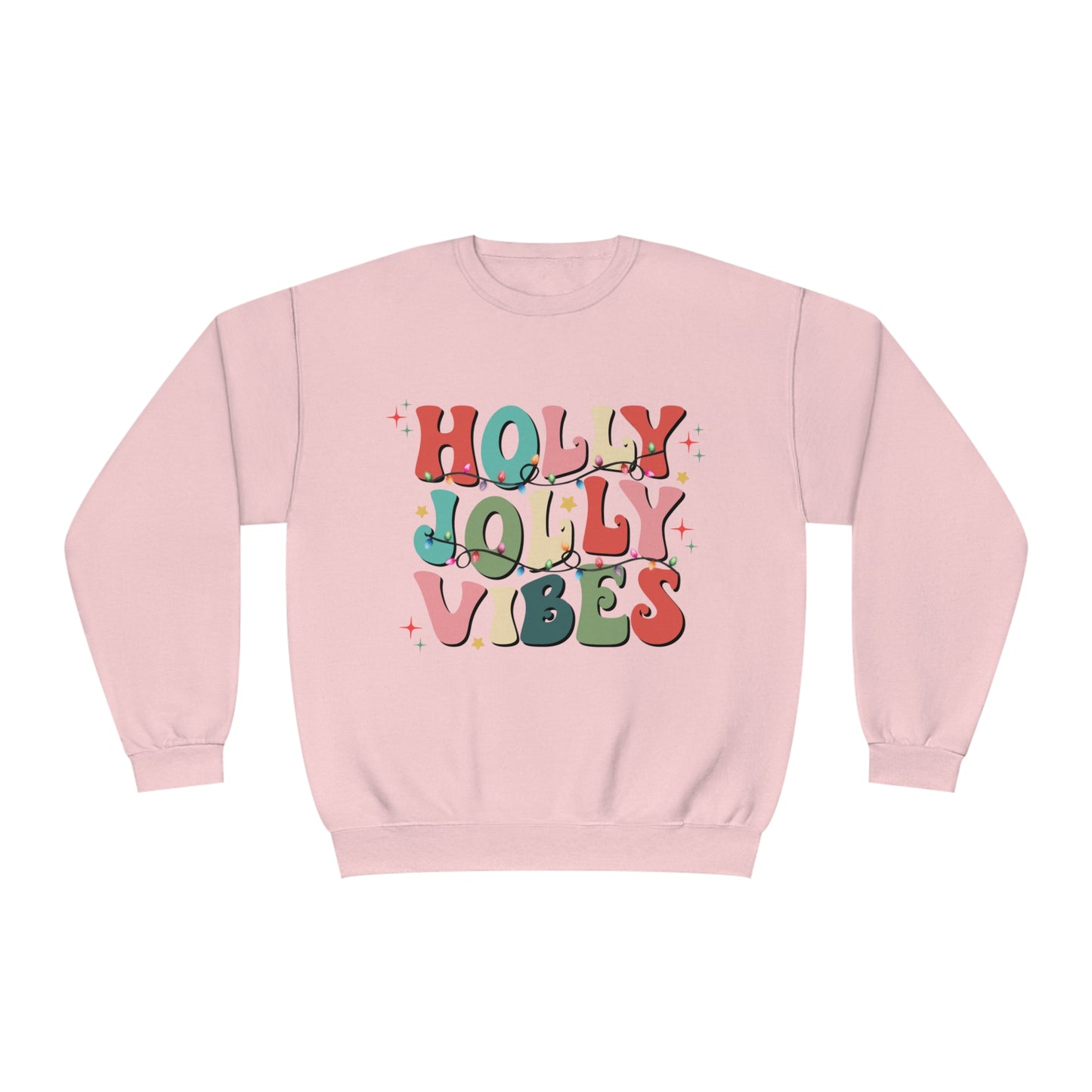 Holly Jolly Vibes Unisex NuBlend® Crewneck Sweatshirt