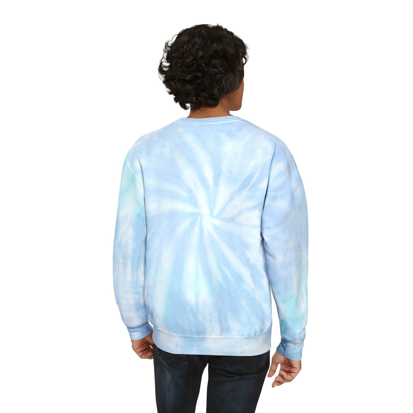 Eat Sleep Teach Repeat Unisex Tie-Dye Sweatshirt