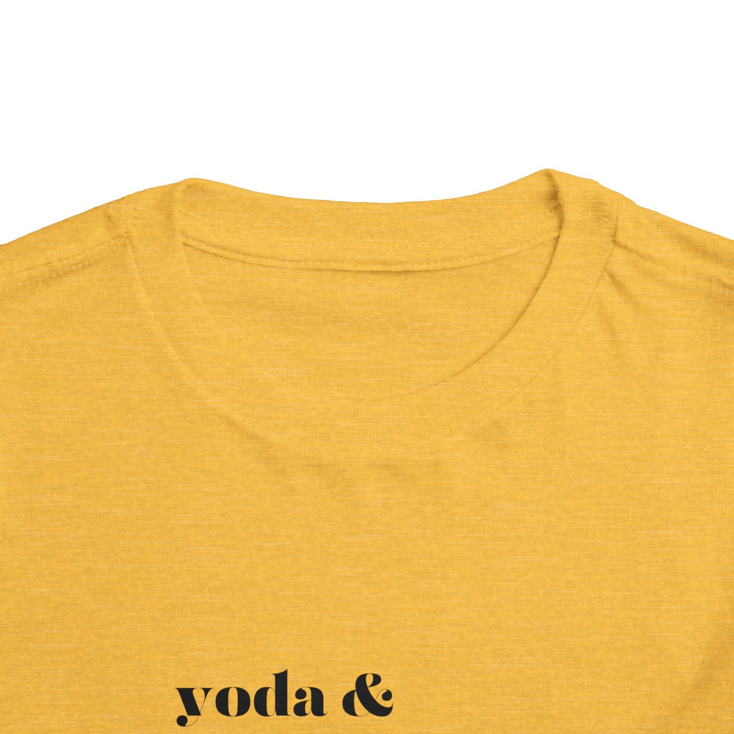 Yoda Luke Anakin Toddler Short Sleeve Tee
