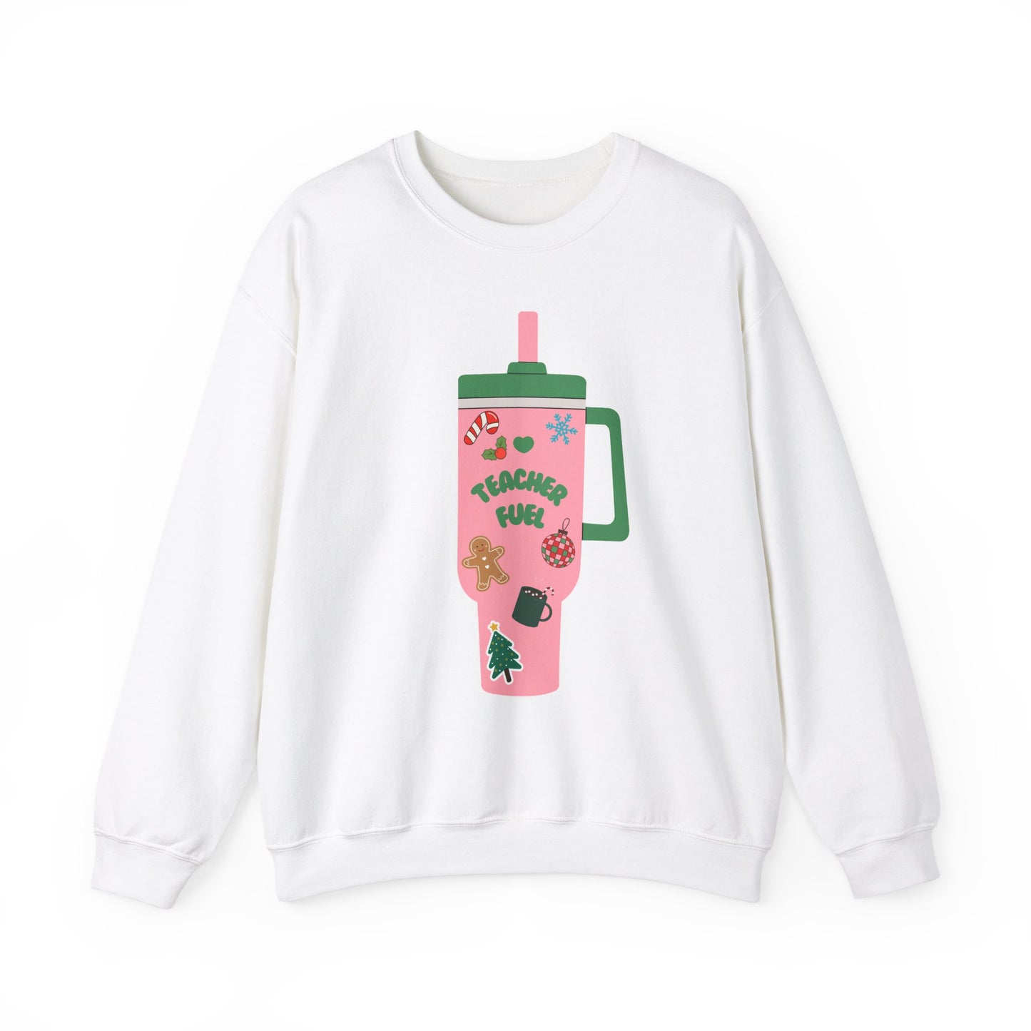 Teacher Fuel Unisex Heavy Blend™ Crewneck Sweatshirt
