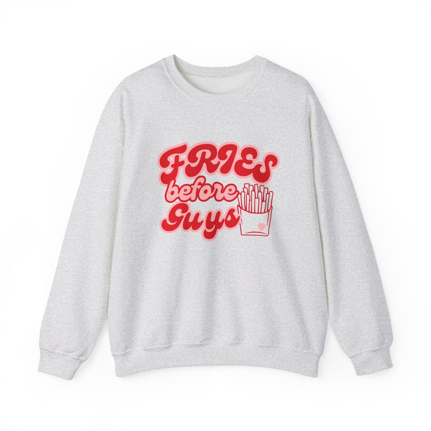Fries Before Guys Unisex Heavy Blend™ Crewneck Sweatshirt