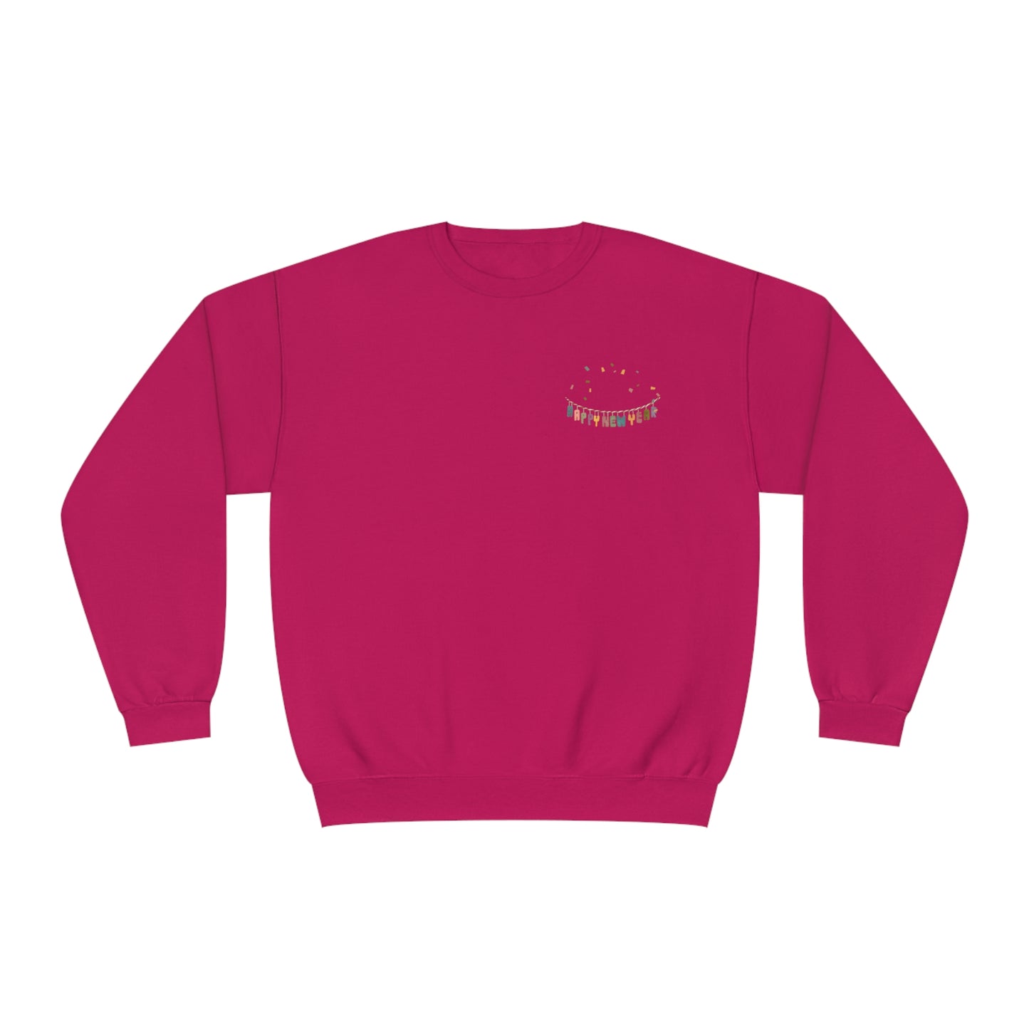 Happy New Year Banner Unisex NuBlend® Crewneck Sweatshirt