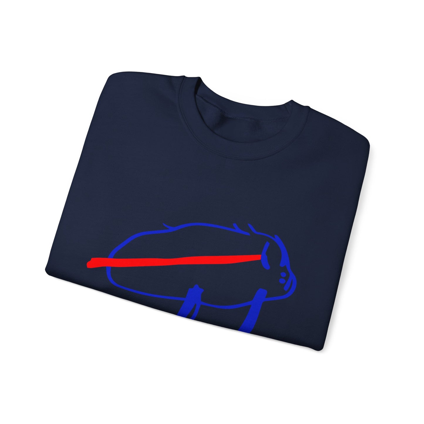 Josh Allen Drawing Unisex Heavy Blend™ Crewneck Sweatshirt