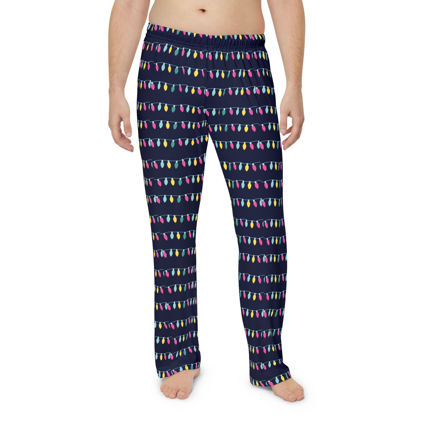 Christmas Lights Men's Pajama Pants