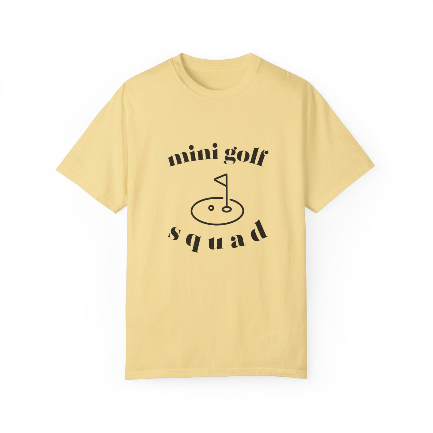 Mini Golf Squad Unisex Garment-Dyed T-shirt
