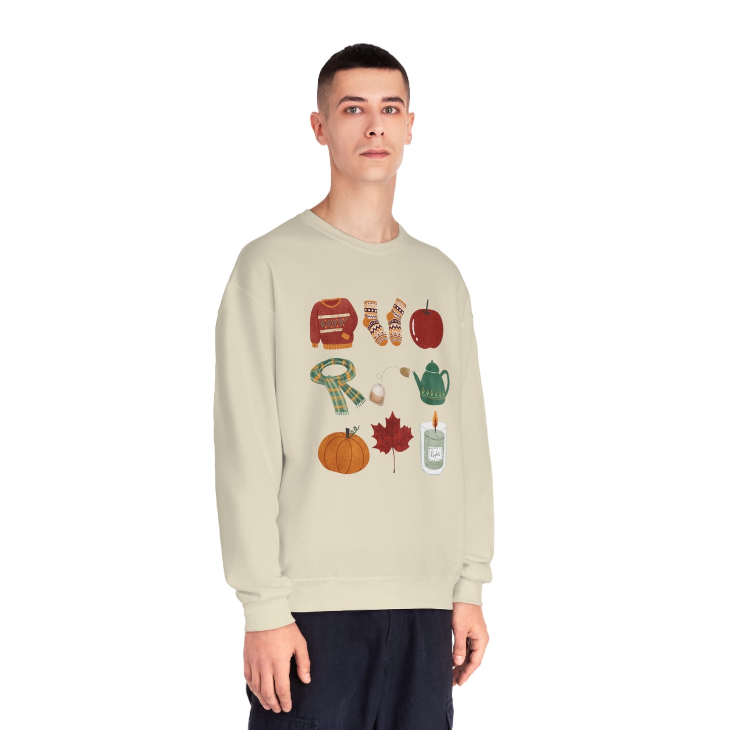 Fall Favorite Things Unisex NuBlend® Crewneck Sweatshirt