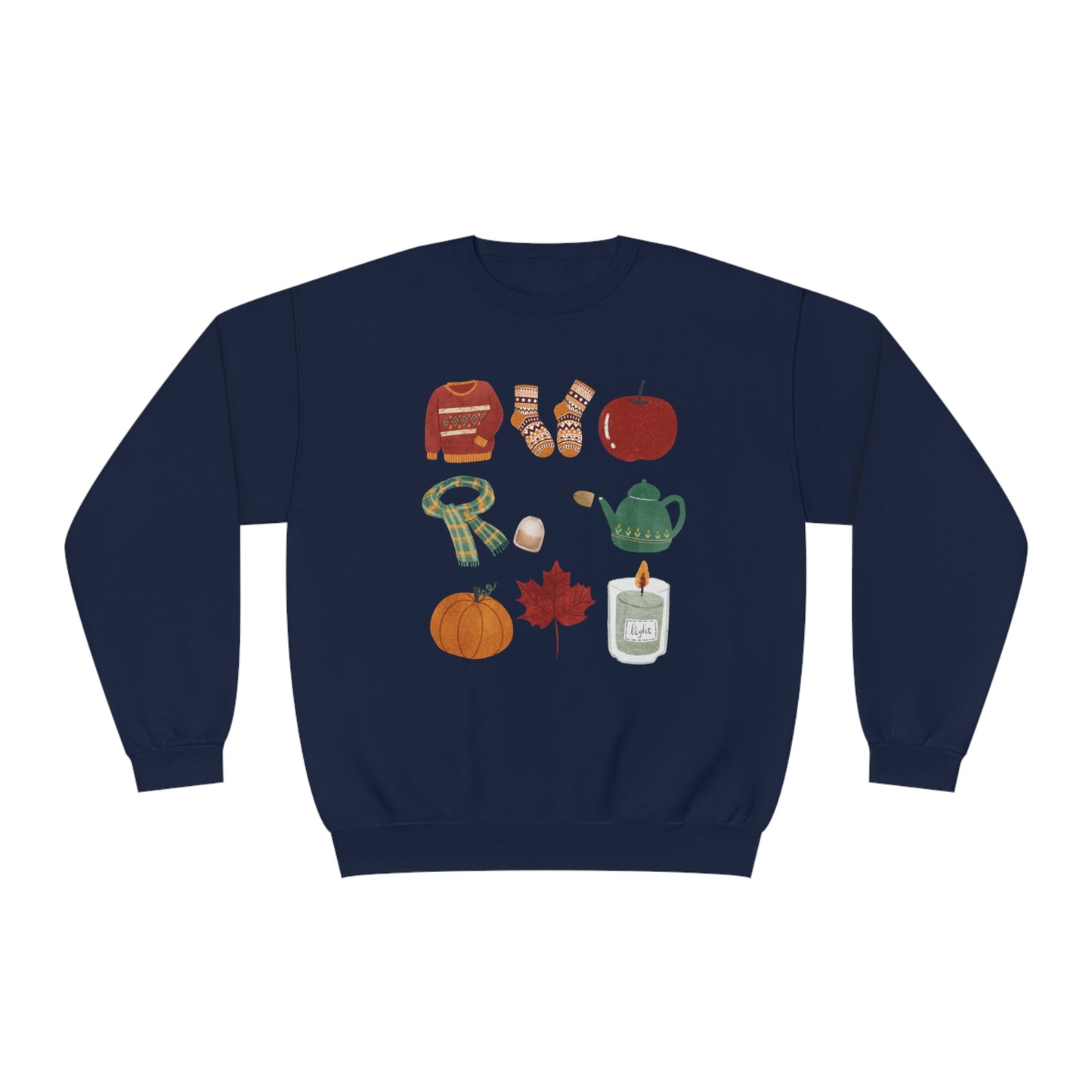 Fall Favorite Things Unisex NuBlend® Crewneck Sweatshirt
