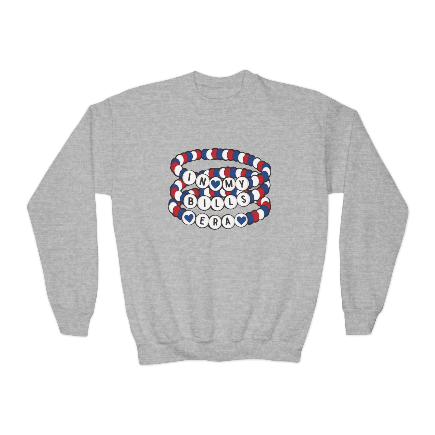 In My Buffalo Bills Era Youth Crewneck Sweatshirt