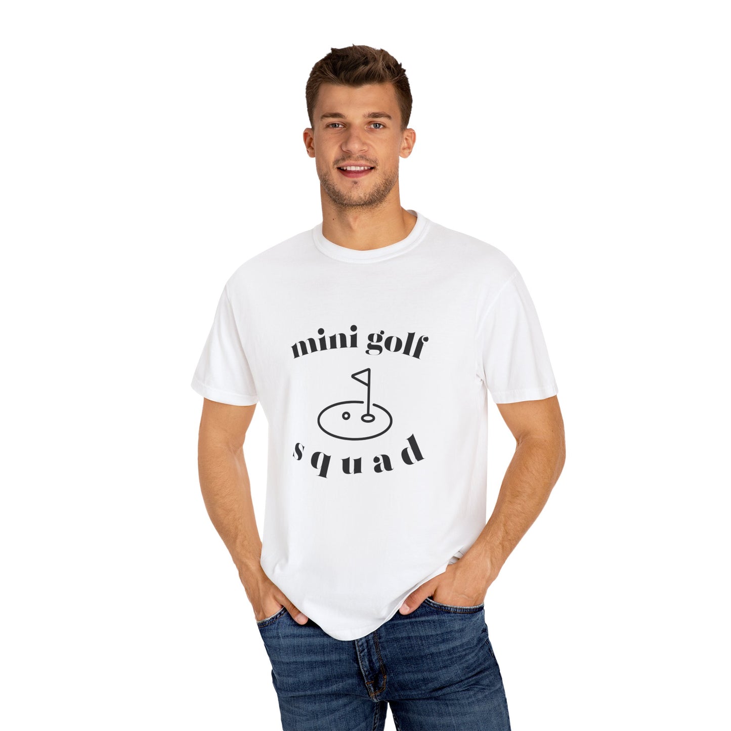 Mini Golf Squad Unisex Garment-Dyed T-shirt