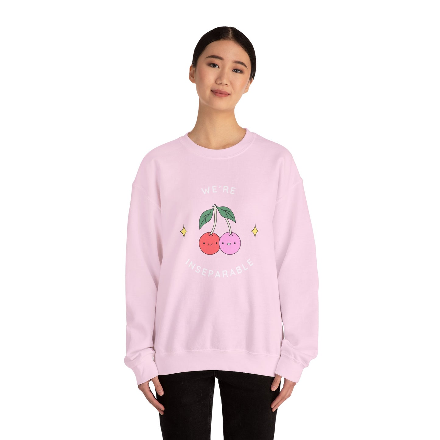 We're Inseparable Unisex Heavy Blend™ Crewneck Sweatshirt