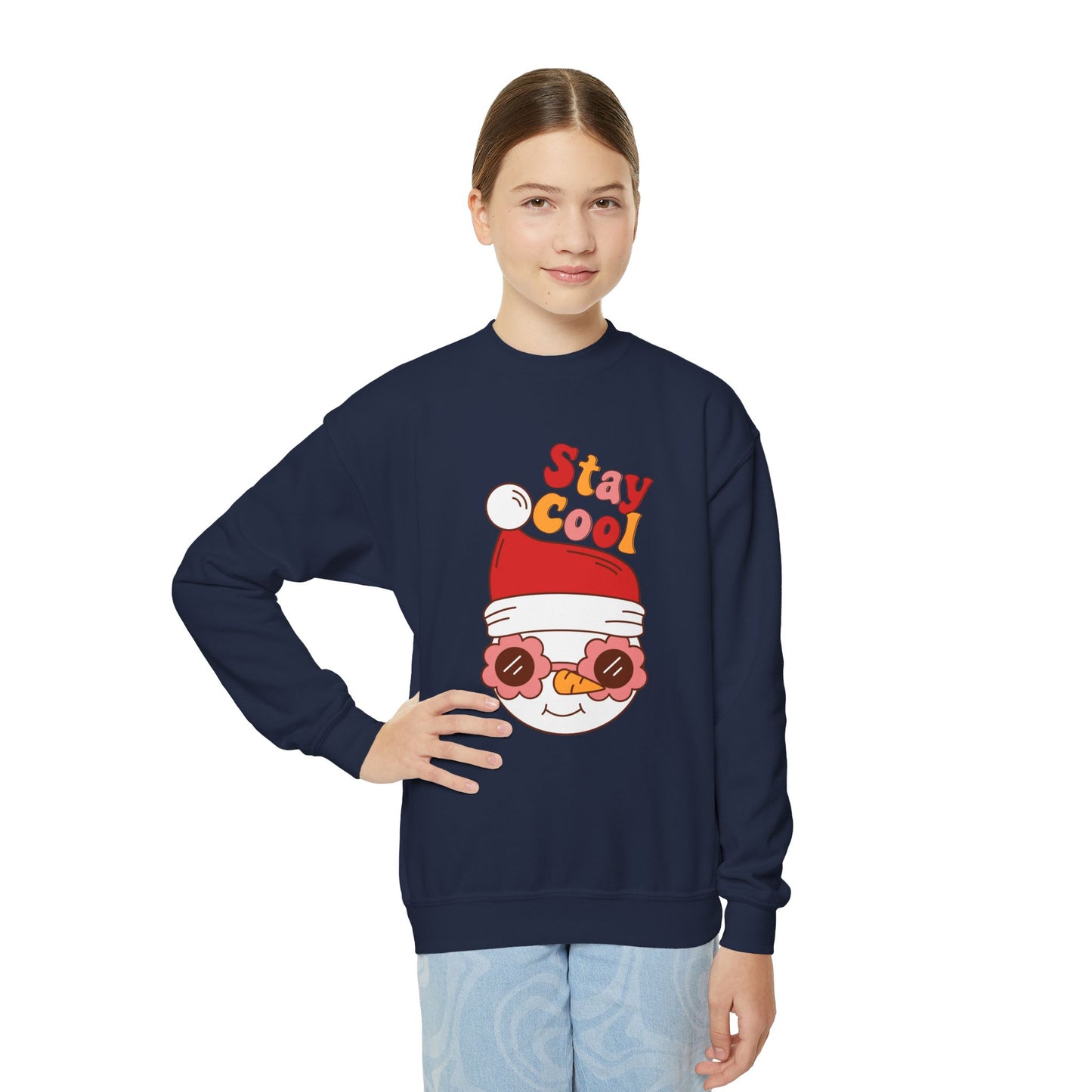 Stay Cool Youth Crewneck Sweatshirt