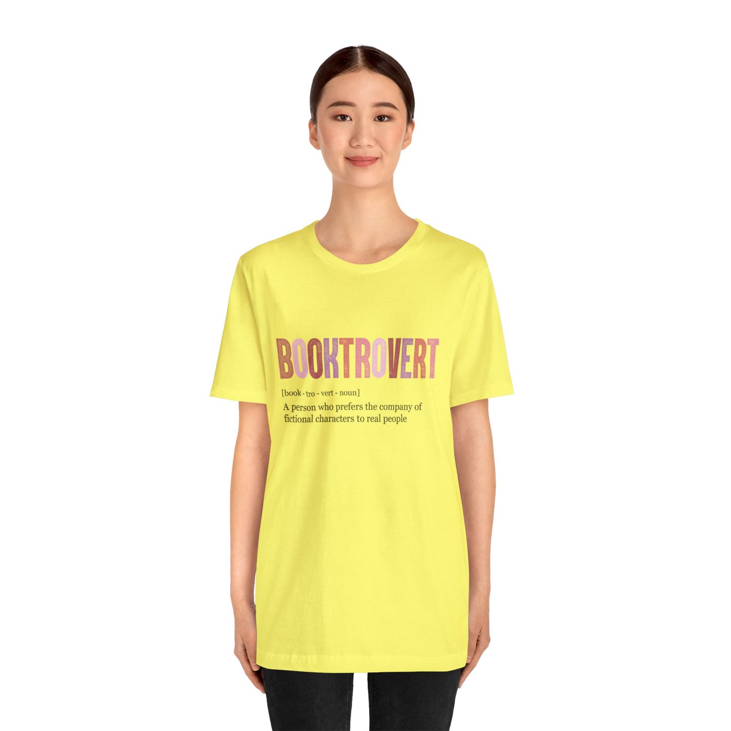 Booktrovert Unisex Jersey Short Sleeve Tee