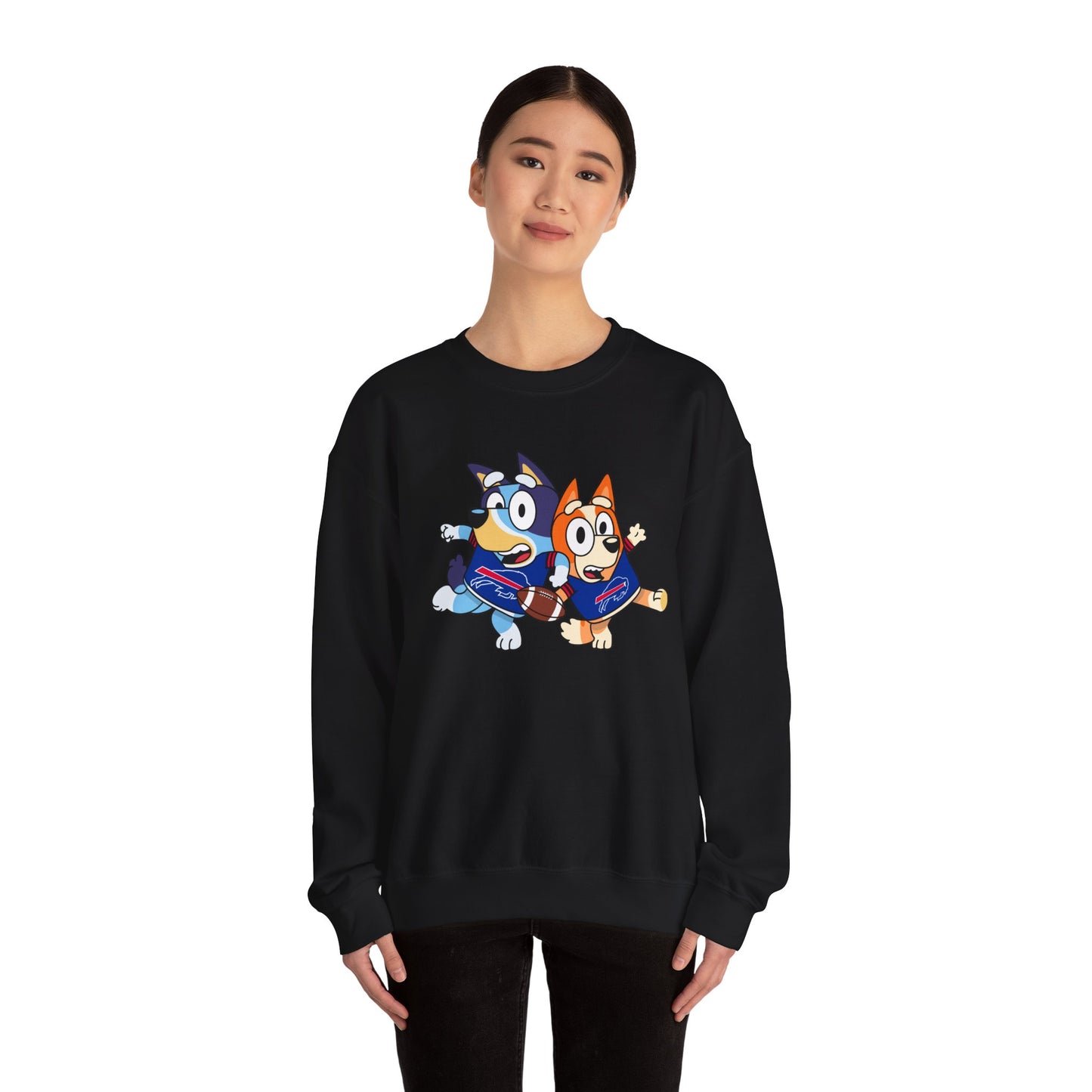 Bluey Buffalo Unisex Heavy Blend™ Crewneck Sweatshirt