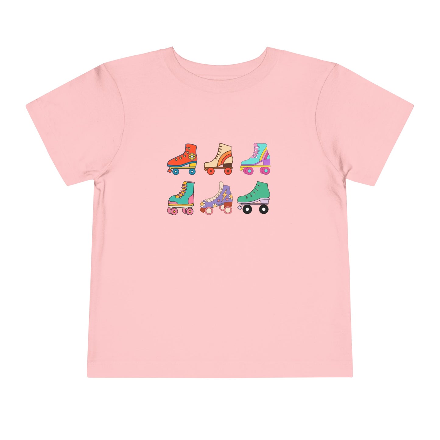 Roller Skates Toddler Short Sleeve Tee