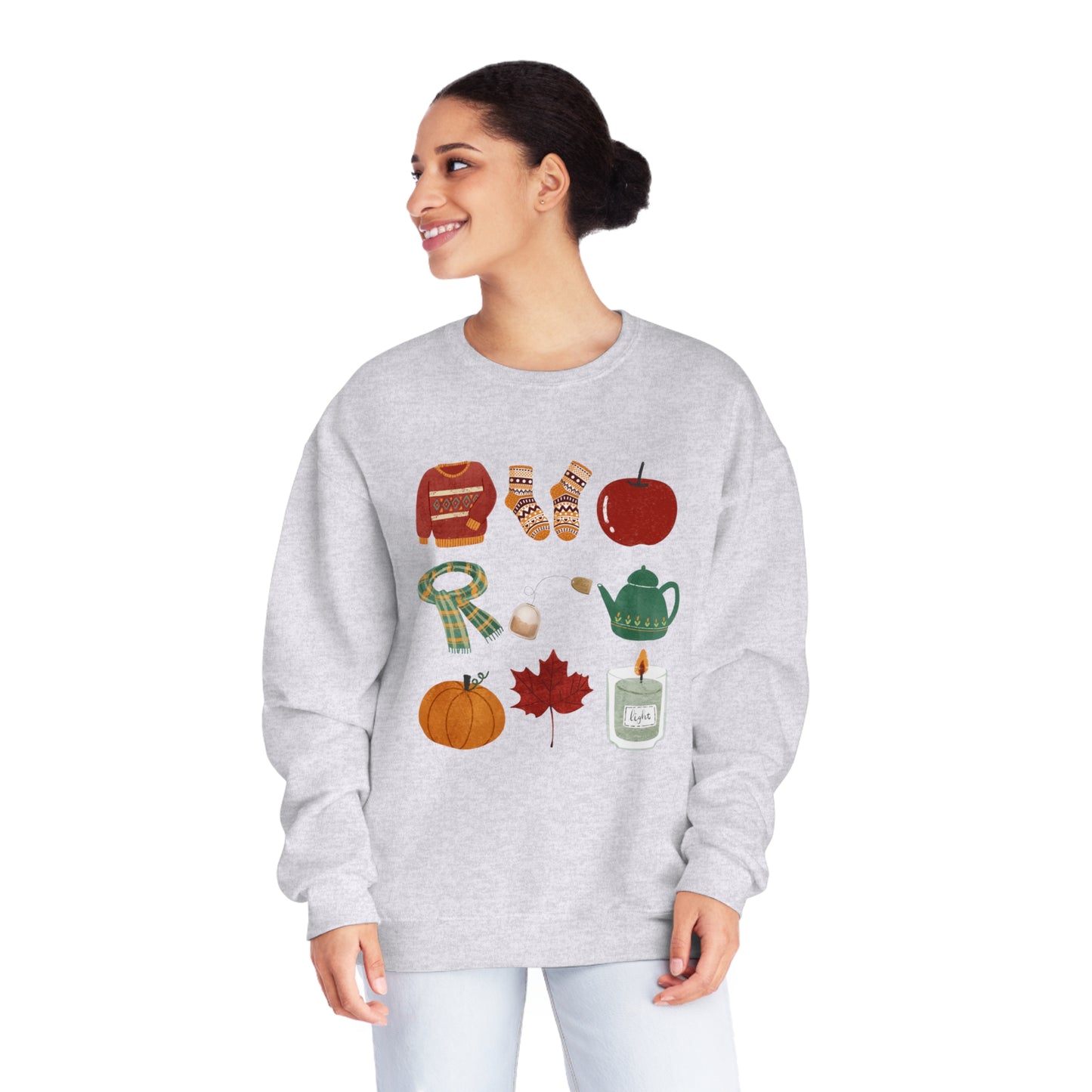 Fall Favorite Things Unisex NuBlend® Crewneck Sweatshirt