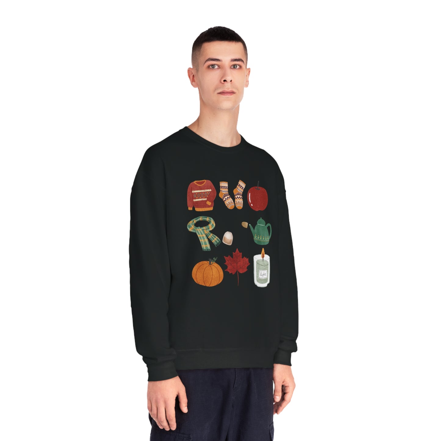 Fall Favorite Things Unisex NuBlend® Crewneck Sweatshirt