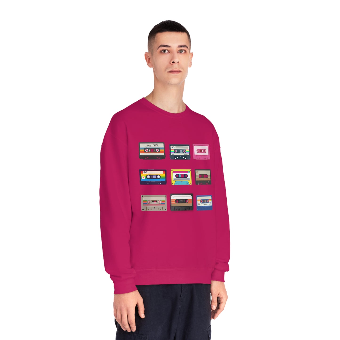 Cassettes Unisex NuBlend® Crewneck Sweatshirt