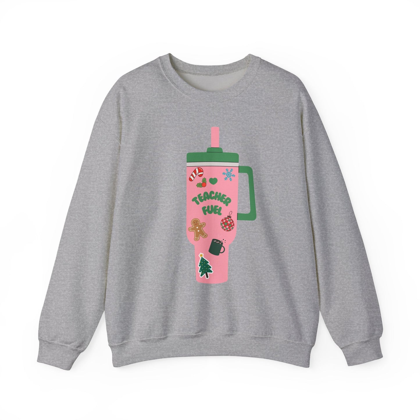 Teacher Fuel Unisex Heavy Blend™ Crewneck Sweatshirt