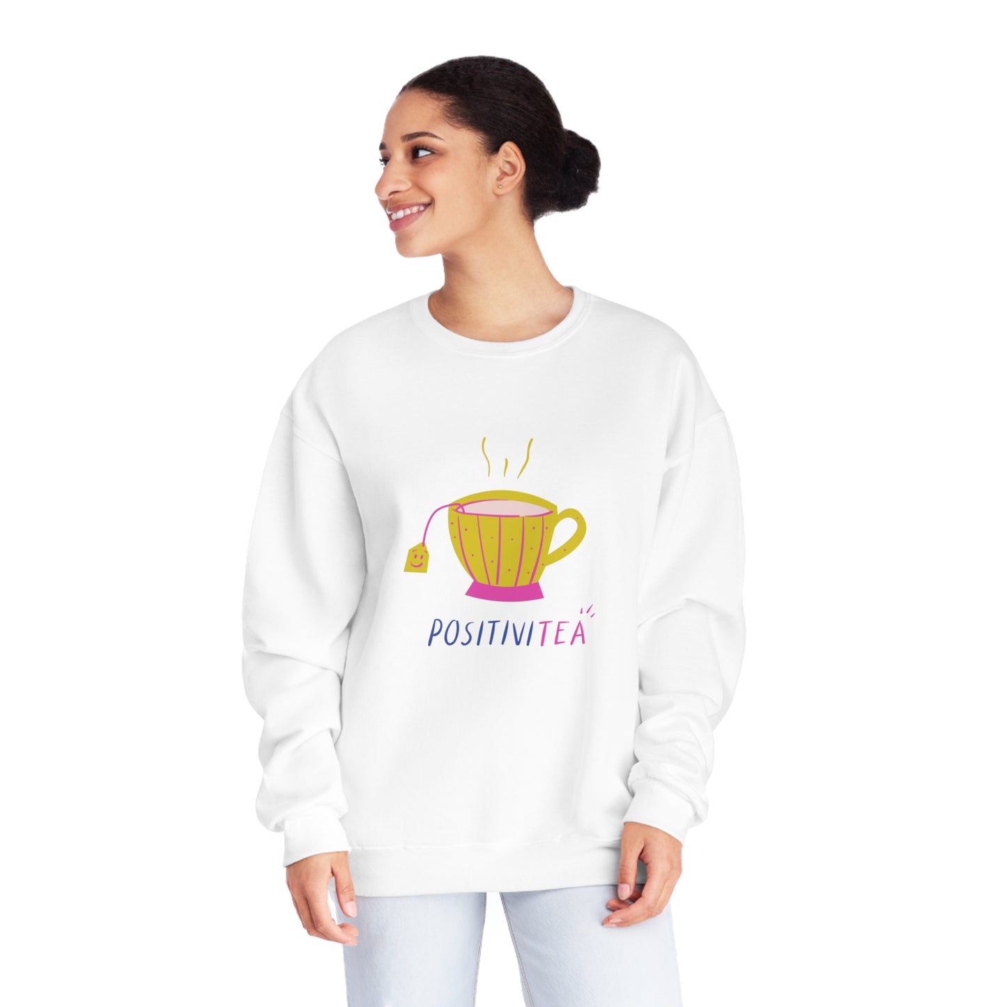 PositiviTEA Unisex NuBlend® Crewneck Sweatshirt