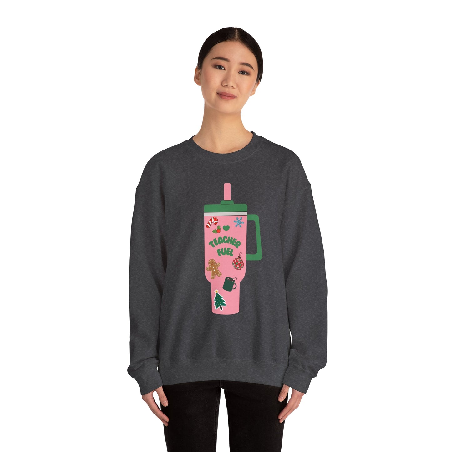 Teacher Fuel Unisex Heavy Blend™ Crewneck Sweatshirt