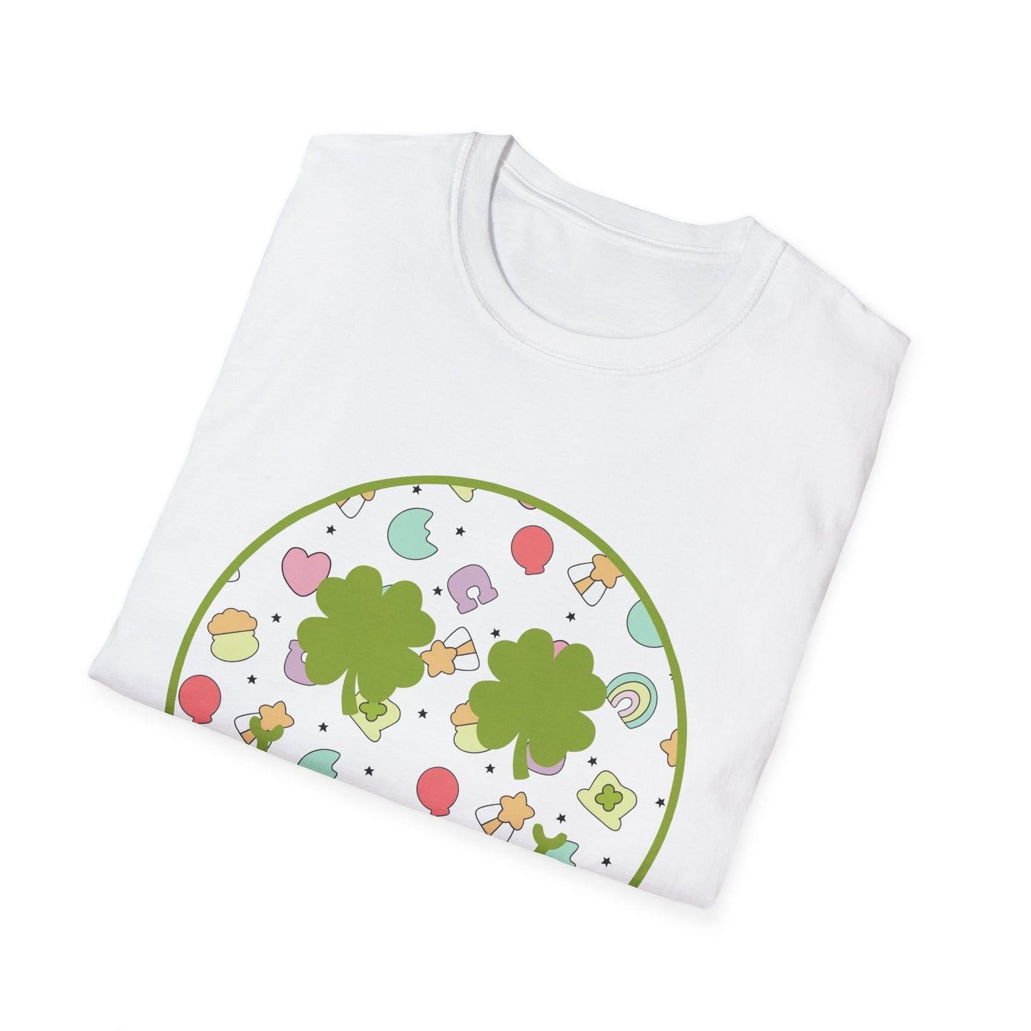 Lucky Charm Smiley Unisex Softstyle T-Shirt