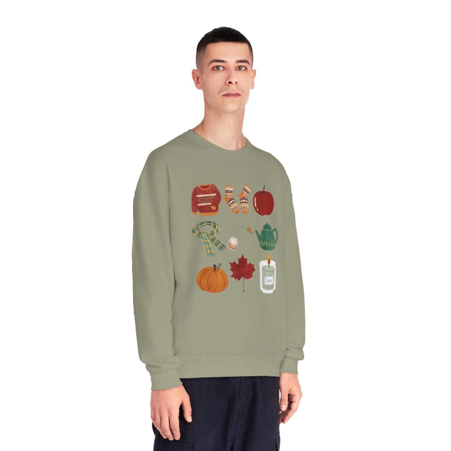 Fall Favorite Things Unisex NuBlend® Crewneck Sweatshirt