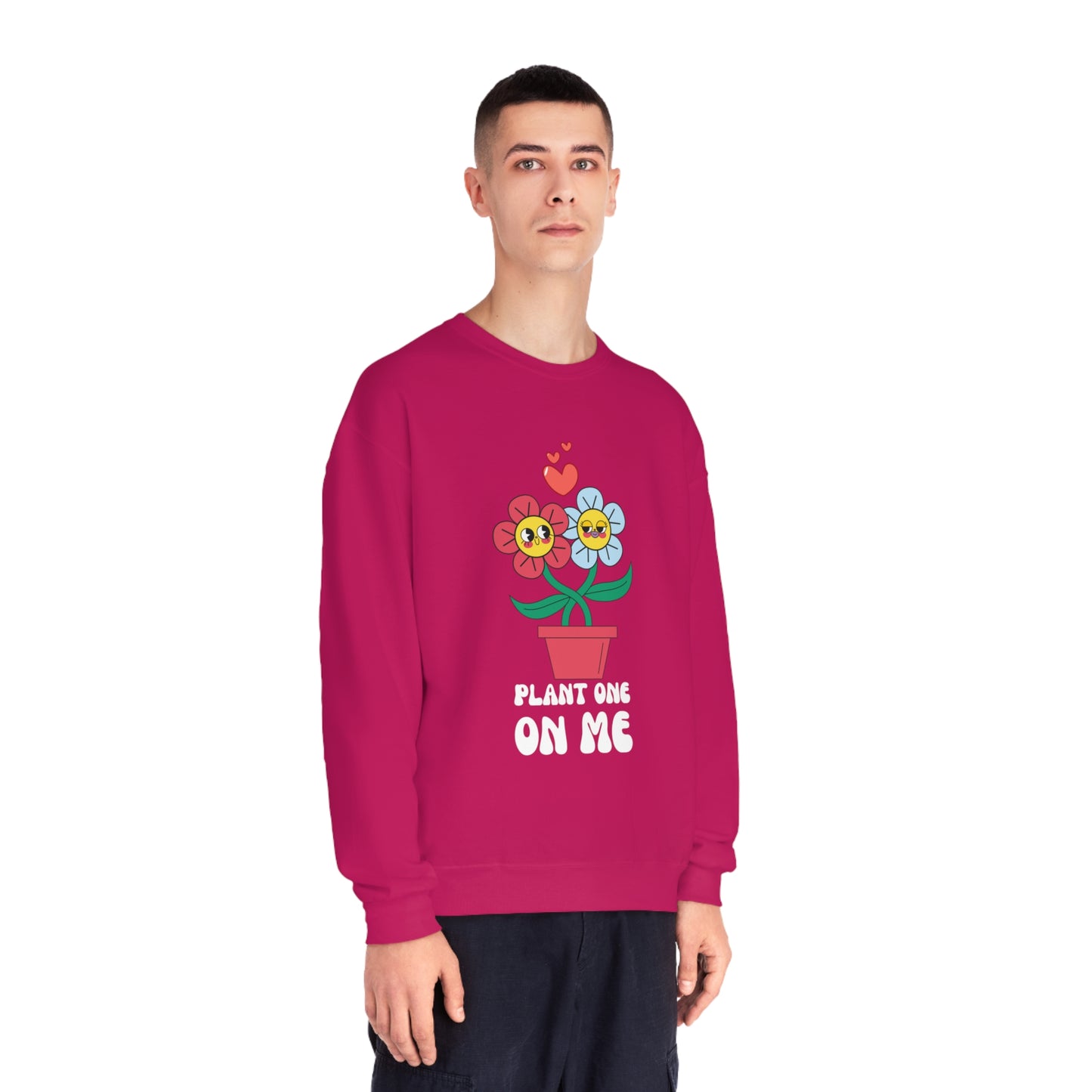 Plant One On Me Unisex NuBlend® Crewneck Sweatshirt