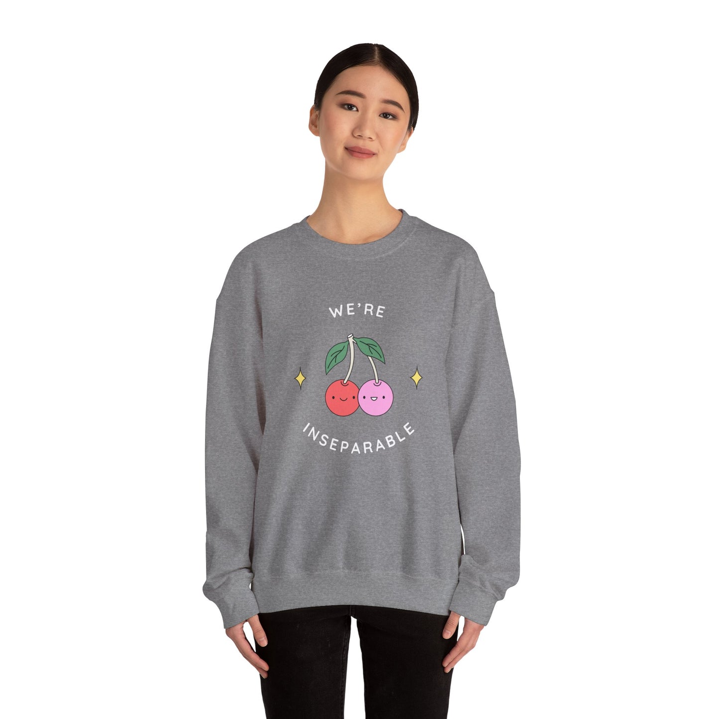 We're Inseparable Unisex Heavy Blend™ Crewneck Sweatshirt