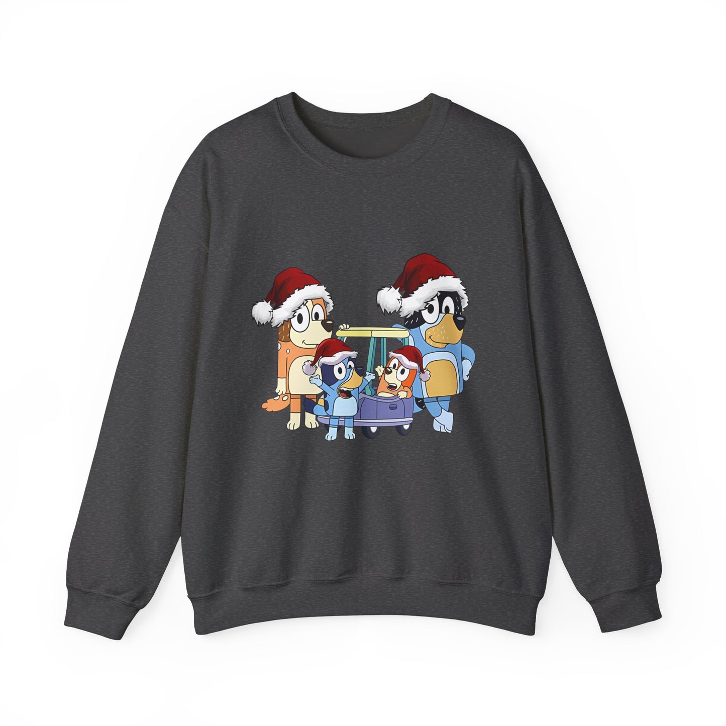 Heeler Family Christmas Unisex Heavy Blend™ Crewneck Sweatshirt
