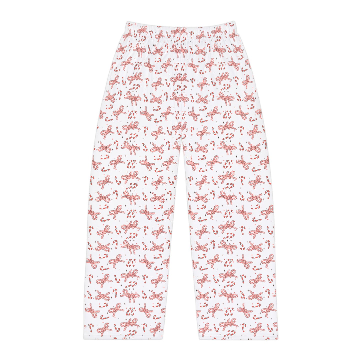 Candy Cane Ribbons Men's Pajama Pants