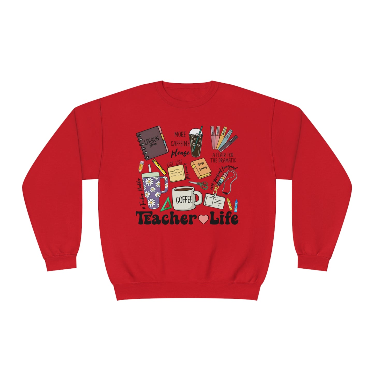 Teacher Things Unisex NuBlend® Crewneck Sweatshirt