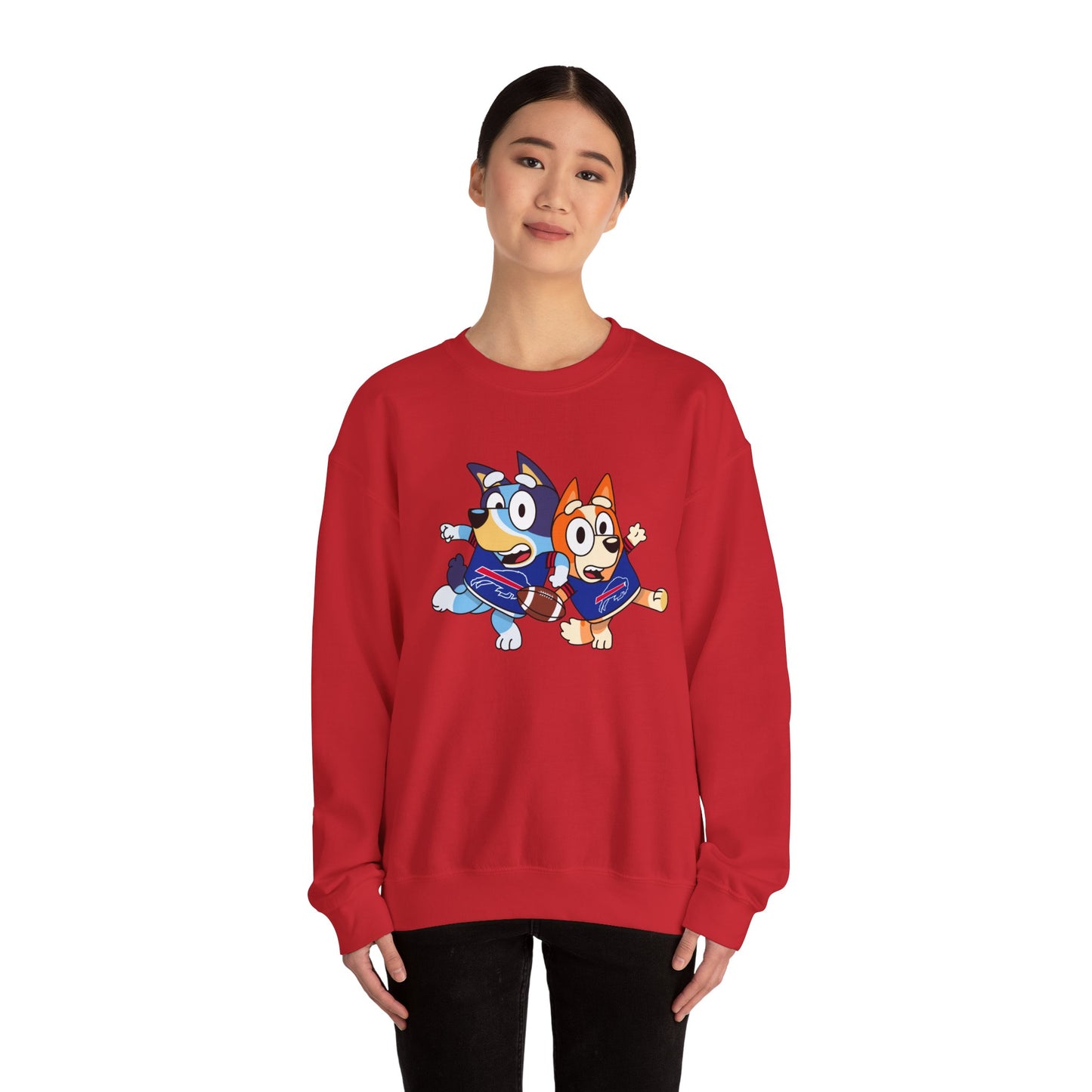 Bluey Buffalo Unisex Heavy Blend™ Crewneck Sweatshirt