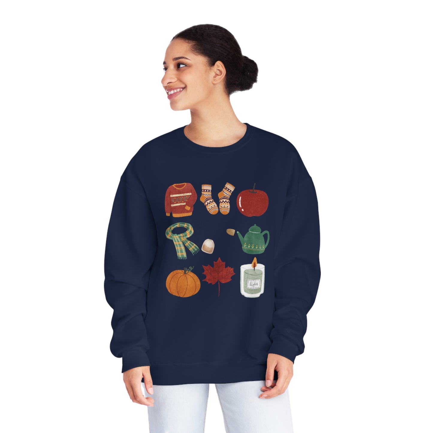 Fall Favorite Things Unisex NuBlend® Crewneck Sweatshirt