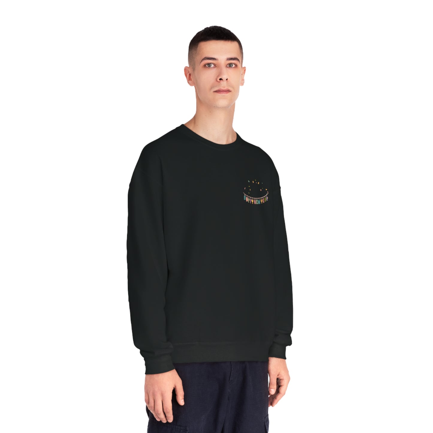 Happy New Year Banner Unisex NuBlend® Crewneck Sweatshirt