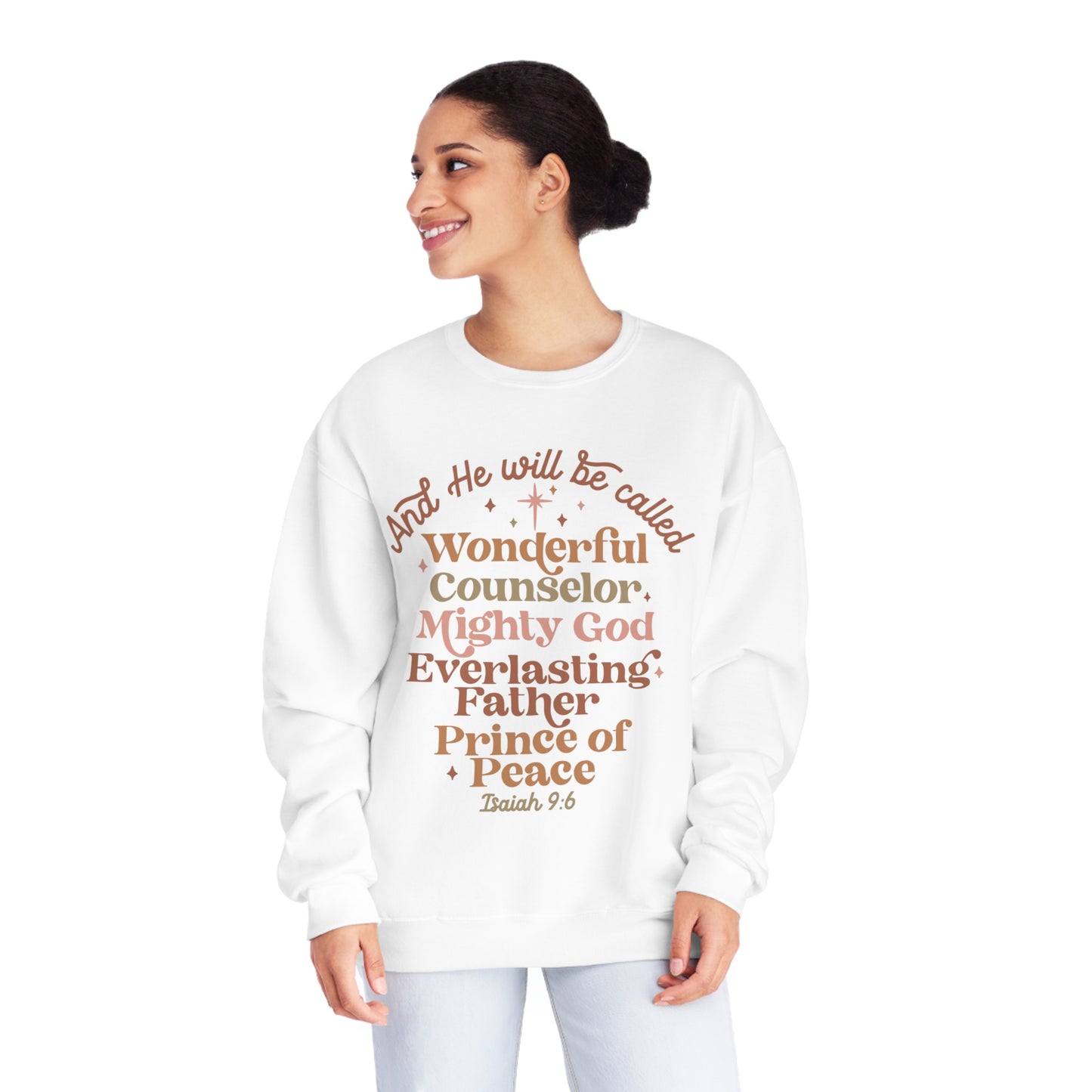 And He Will Be Called Unisex NuBlend® Crewneck Sweatshirt
