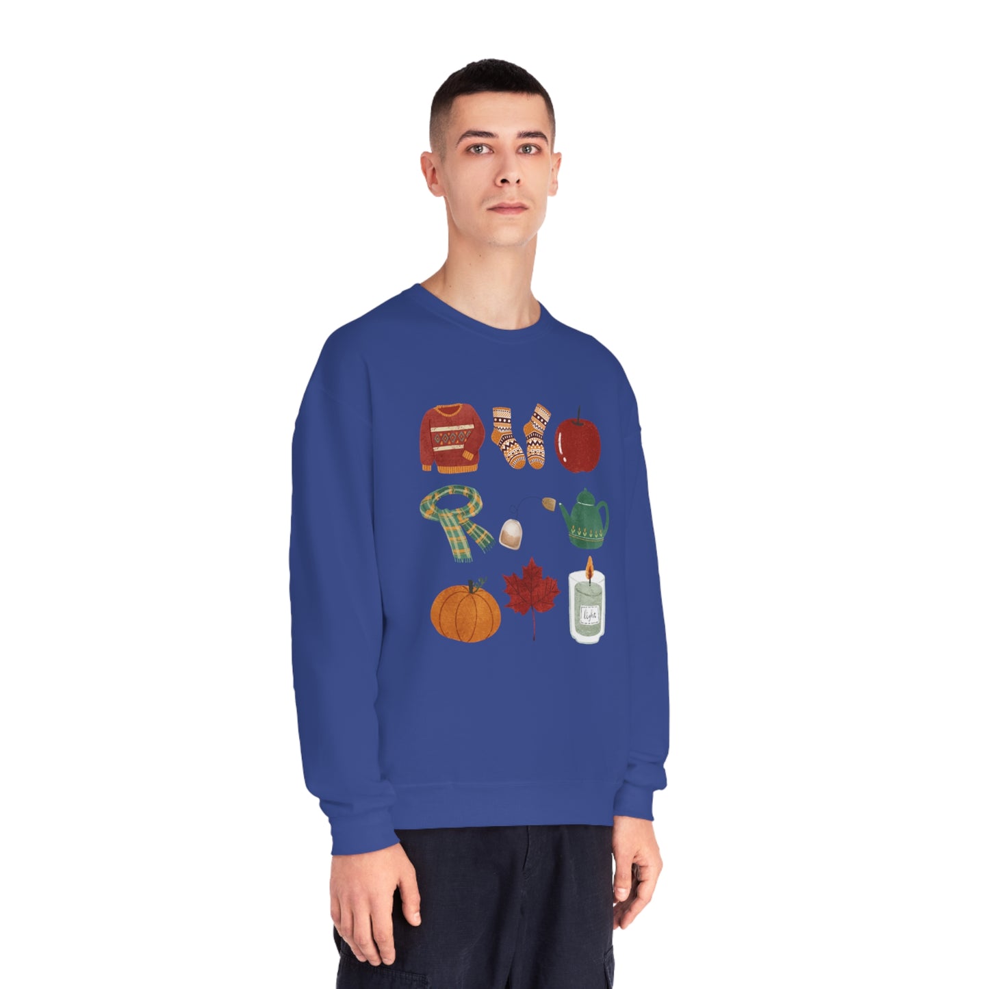 Fall Favorite Things Unisex NuBlend® Crewneck Sweatshirt