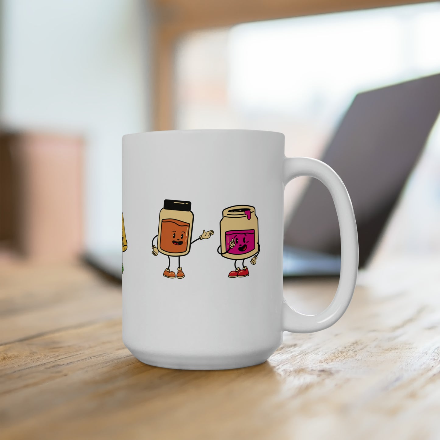 Perfect Pairs Ceramic Mug 15oz