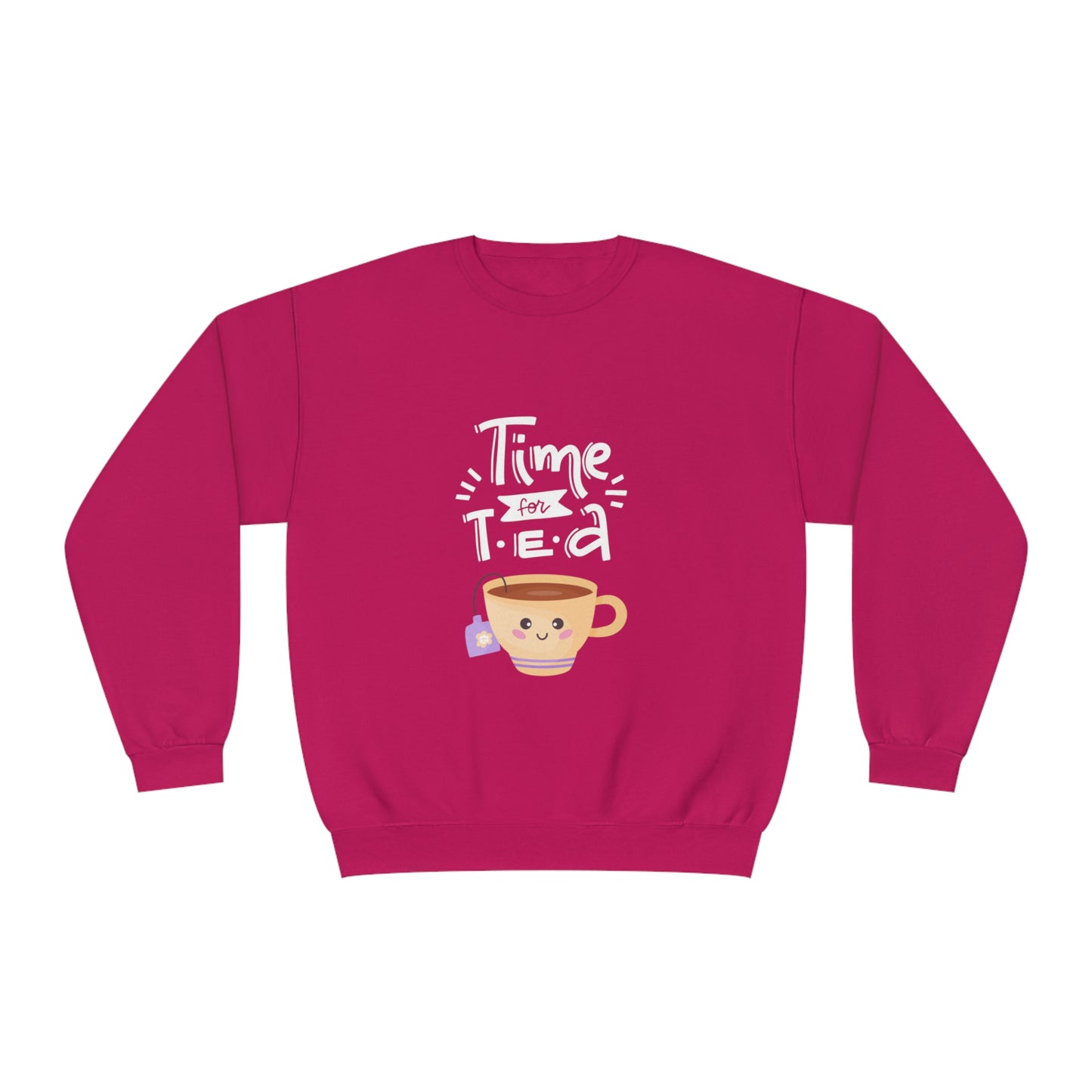 Time for Tea One Teacup Unisex NuBlend® Crewneck Sweatshirt