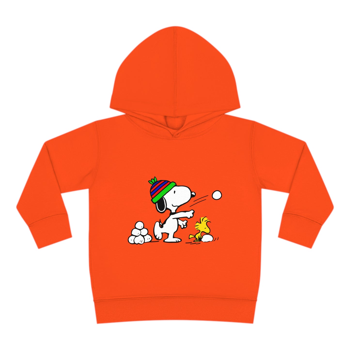 Snoopy Snowballs Toddler Pullover Fleece Hoodie