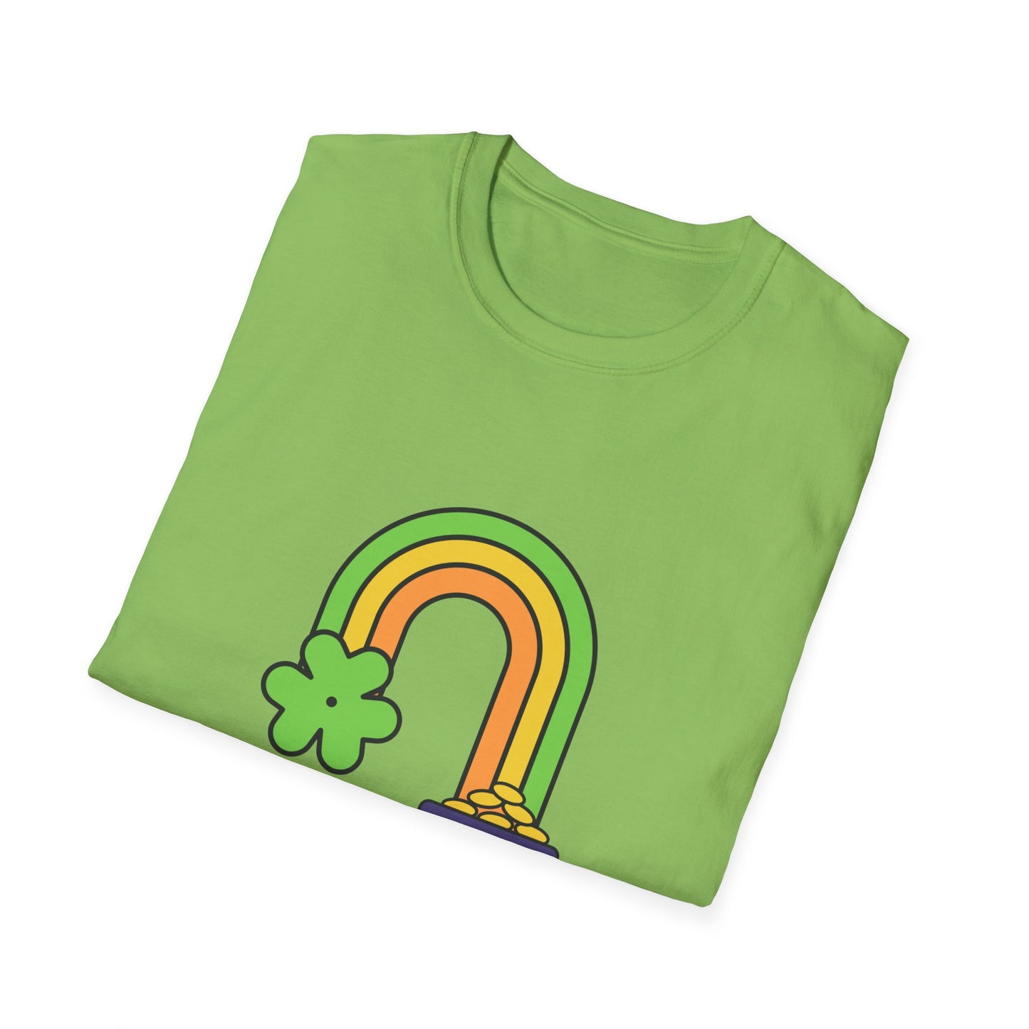 Rainbow to Gold Unisex Softstyle T-Shirt