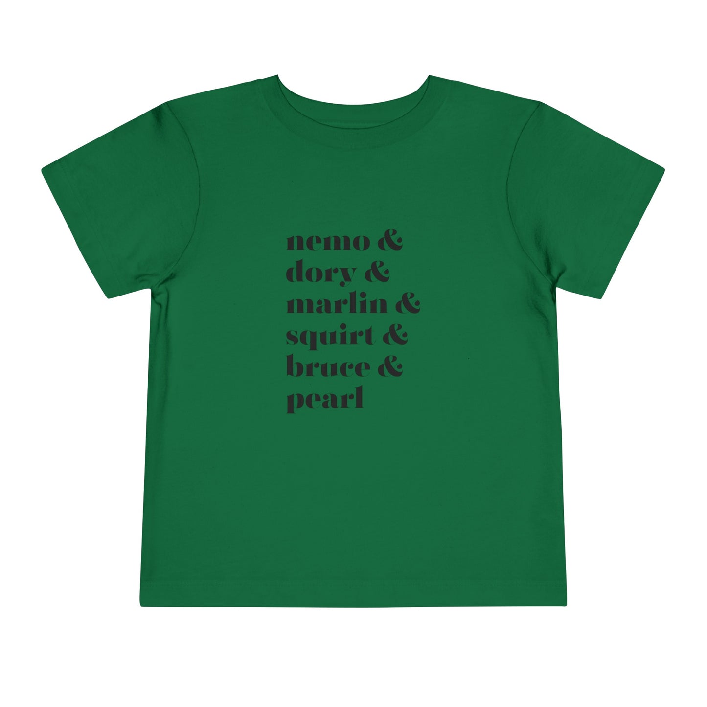 Nemo Dory Marlin Toddler Short Sleeve Tee