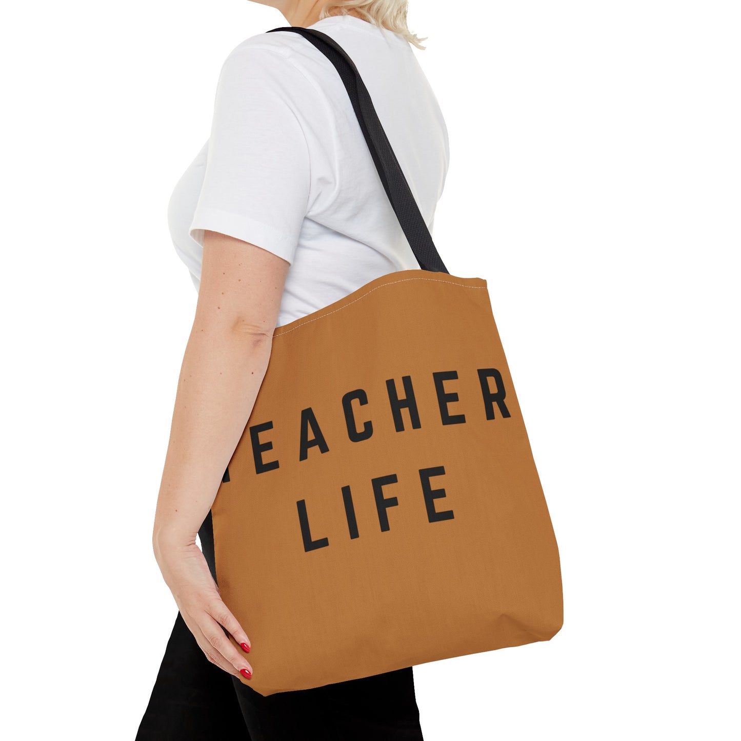 Teacher Life Tote Bag (AOP)